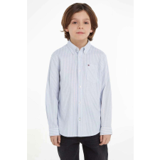 Tommy Hilfiger gyerek ing KB0KB08517 Világoskék 140 CM 10 év gyerek blúz