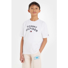 Tommy Hilfiger gyerek póló KB0KB08548 140 CM Fehér 10 év gyerek póló