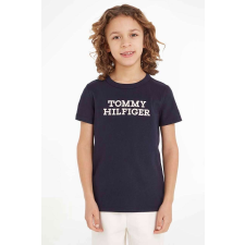 Tommy Hilfiger gyerek póló KB0KB08555 170 CM Sötétkék 16 év gyerek póló