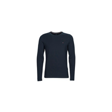 Tommy Hilfiger Hosszú ujjú pólók STRETCH SLIM FIT LONG SLEEVE TEE Tengerész EU S