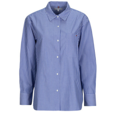 Tommy Hilfiger Ingek / Blúzok ESS POPLIN EASY FIT SHIRT Kék FR 40 blúz
