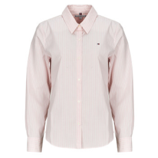 Tommy Hilfiger Ingek / Blúzok ESS POPLIN REGULAR SHIRT Rózsaszín FR 36