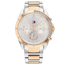 Tommy Hilfiger Kennedy női karóra, 41 mm, acél, ezüst/rosegold karóra
