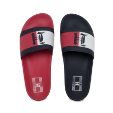 Tommy Hilfiger papucs FM0FM01973, piros/kék, 41 EU