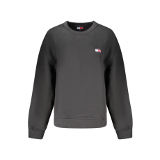 Tommy Hilfiger PULÓPÓL CIPZZÁR NÉLKÜL FEKETE NŐI