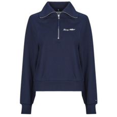 Tommy Hilfiger Pulóverek CLASSIC SCRIPT FLEECE HALF-ZIP Tengerész EU S