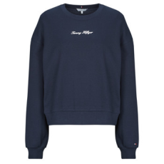 Tommy Hilfiger Pulóverek CLASSIC SCRIPT TERRY SWEATSHIRT Tengerész EU S
