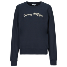Tommy Hilfiger Pulóverek MDRN REG SCRIPT SWEATSHIRT Tengerész EU M