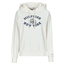 Tommy Hilfiger Pulóverek MDRN REG VARSITY HOODIE Fehér EU S