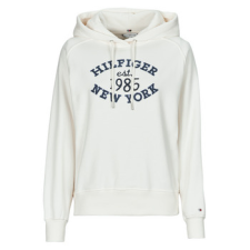 Tommy Hilfiger Pulóverek MDRN REG VARSITY HOODIE Fehér EU XS női pulóver, kardigán