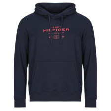 Tommy Hilfiger Pulóverek OVAL GRAPHIC HOODIE Kék EU L férfi pulóver, kardigán