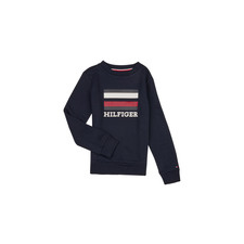 Tommy Hilfiger Pulóverek TH LOGO SWEATSHIRT Tengerész 14 éves gyerek pulóver, kardigán