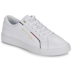 Tommy Hilfiger Rövid szárú edzőcipők TOMMY HILFIGER SIGNATURE SNEAKER Fehér 36