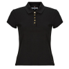 Tommy Hilfiger Rövid ujjú galléros pólók GOLD BUTTON SLIM SS POLO Fekete EU S