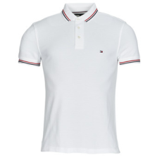 Tommy Hilfiger Rövid ujjú galléros pólók TIPPED SLIM FIT POLO Fehér EU L