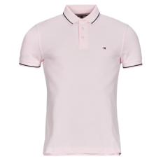 Tommy Hilfiger Rövid ujjú galléros pólók TIPPED SLIM FIT SEASONAL POLO Rózsaszín EU S