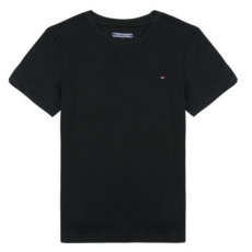 Tommy Hilfiger Rövid ujjú pólók BOYS BASIC CN KNIT S/S Fekete 8 éves