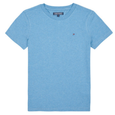 Tommy Hilfiger Rövid ujjú pólók BOYS BASIC CN KNIT S/S Kék 12 éves