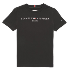 Tommy Hilfiger Rövid ujjú pólók ESSENTIAL TEE S/S Fekete 4 éves gyerek póló