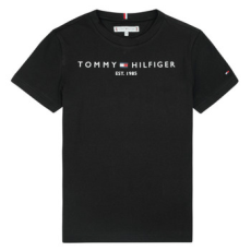 Tommy Hilfiger Rövid ujjú pólók ESSENTIAL TEE S/S Fekete 8 éves