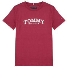 Tommy Hilfiger Rövid ujjú pólók MONOTYPE PRINT GRAPHIC T-SHIRT Bordó 6 éves