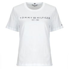 Tommy Hilfiger Rövid ujjú pólók REG CORP LOGO C-NK SS Fehér EU XS