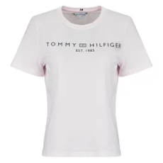 Tommy Hilfiger Rövid ujjú pólók REG CORP LOGO C-NK SS Rózsaszín EU M