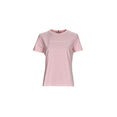 Tommy Hilfiger Rövid ujjú pólók REG FROSTED CORP LOGO C-NK SS Rózsaszín EU L