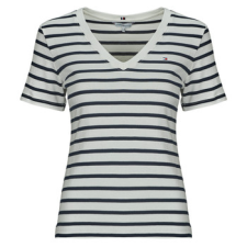 Tommy Hilfiger Rövid ujjú pólók SLIM CODY V-NK SS Fehér EU S női póló