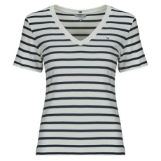 Tommy Hilfiger Rövid ujjú pólók SLIM CODY V-NK SS Fehér EU XS