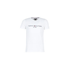 Tommy Hilfiger Rövid ujjú pólók TOMMY FLAG HILFIGER TEE Fehér EU XL férfi póló