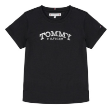 Tommy Hilfiger Rövid ujjú pólók TOMMY FOIL TEE SS Fekete 12 éves