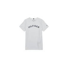 Tommy Hilfiger Rövid ujjú pólók U HILFIGER ARCHED TEE Fehér 5 éves