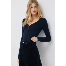 Tommy Hilfiger , Slim fit modális keverék blúz, sötétkék, 2XL blúz