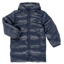 Tommy Hilfiger Steppelt kabátok ESSENTIAL LONG DOWN JACKET Tengerész 14 éves gyerek kabát, dzseki