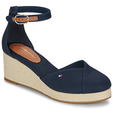 Tommy Hilfiger Szandálok / Saruk FLAG CLOSED TOE MID WEDGE ESPAD Tengerész 38 női szandál