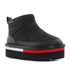 Tommy Hilfiger TJW Nylon Flatform fekete női bokacsizma Méret:36
