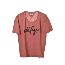 Tommy Hilfiger Tommy Hilfiger csillogó, kerek nyakú női póló – M női póló