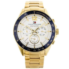 Tommy Hilfiger Tommy hilfiger férfi arany kvarc óra - ezüst számlap karóra
