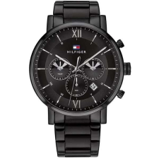 Tommy Hilfiger Tommy hilfiger férfi fekete kvarcóra - kronográf, dátum, wr50 karóra