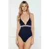 Tommy Hilfiger UW0UW05847 XS INTL kék egydarabos fürdőruha