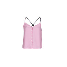 Tommy Jeans Blúzok TJW CAMI TOP BUTTON THRU Rózsaszín EU S