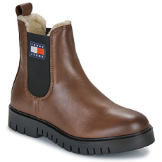 Tommy Jeans Csizmák TJW CHELSEA BOOT WL Barna 39