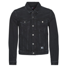 Tommy Jeans Farmerkabátok RYAN RGLR TRCKR FLG EI6081 Fekete EU M