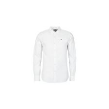 Tommy Jeans Hosszú ujjú ingek TJM ORIGINAL STRETCH SHIRT Fehér EU S férfi ing
