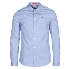 Tommy Jeans Hosszú ujjú ingek TJM ORIGINAL STRETCH SHIRT Kék EU L férfi ing