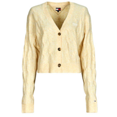 Tommy Jeans Mellények / Kardigánok TJW HTR CABLE CARDIGAN Bézs EU M