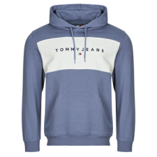 Tommy Jeans Pulóverek TJM REG CBLK LINEAR LOGO HD Kék EU L férfi pulóver, kardigán