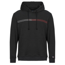Tommy Jeans Pulóverek TJM REG ENTRY GRAPHIC HOODIE EXT Fekete EU M férfi pulóver, kardigán