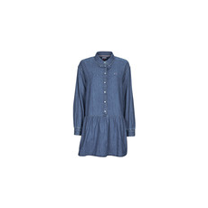Tommy Jeans Rövid ruhák TJW CHAMBRAY SHIRT DRESS Kék EU M